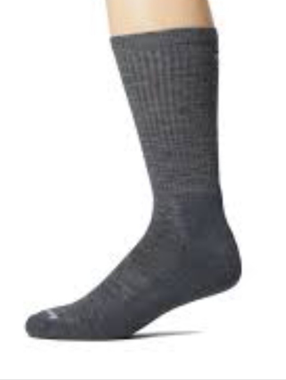 Smartwool Men’s Everyday Rib Crew Socks — Charcoal